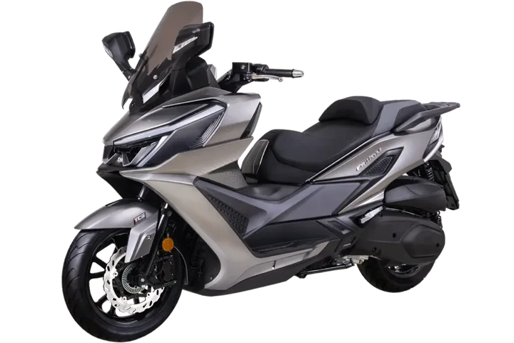 SYM CRUiSYM 400 scooter in grey